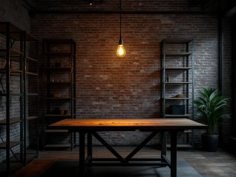 Industrial style furniture by independent makers